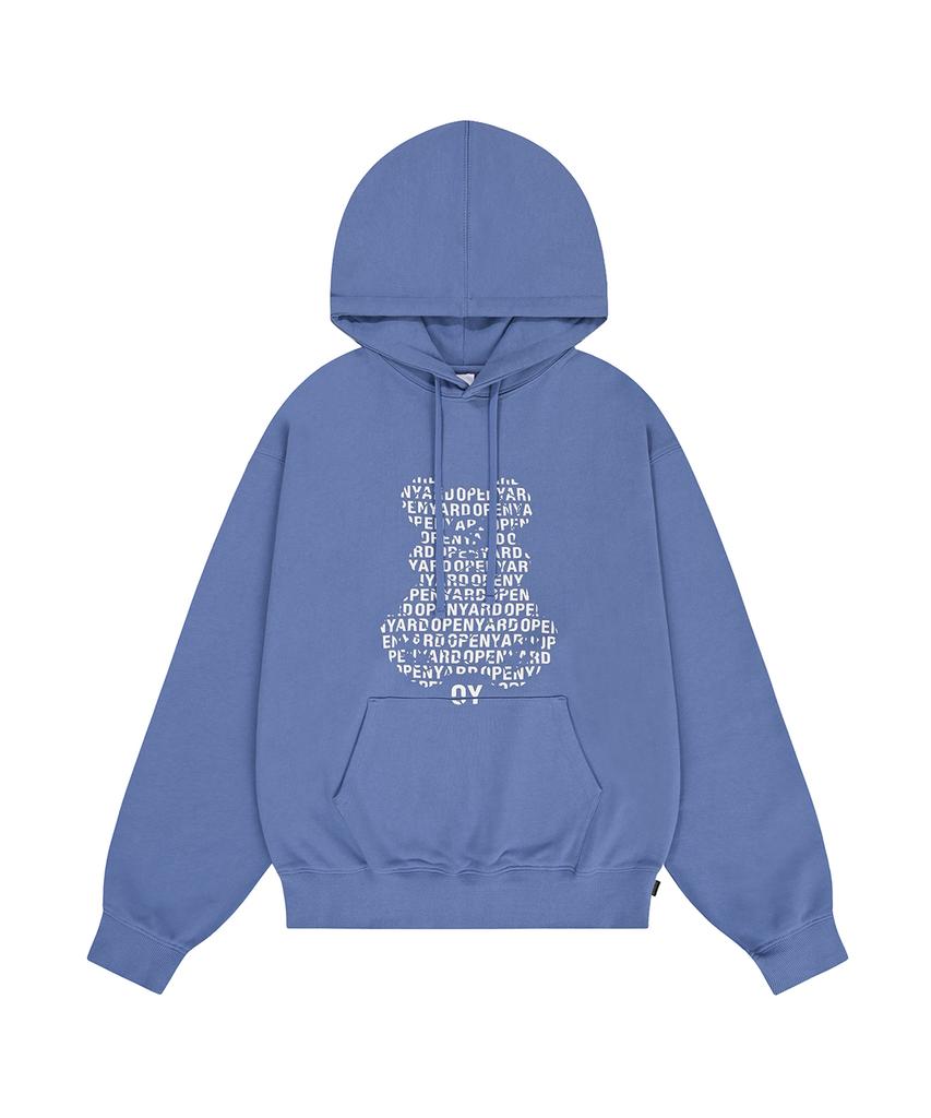 Wordy Logo Odolly Hoodie - Cornflower Blue