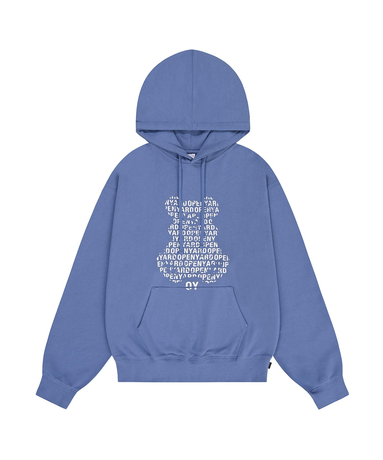 Oy Wordy Logo Odolly Hoodie - Cornflower Blue 2