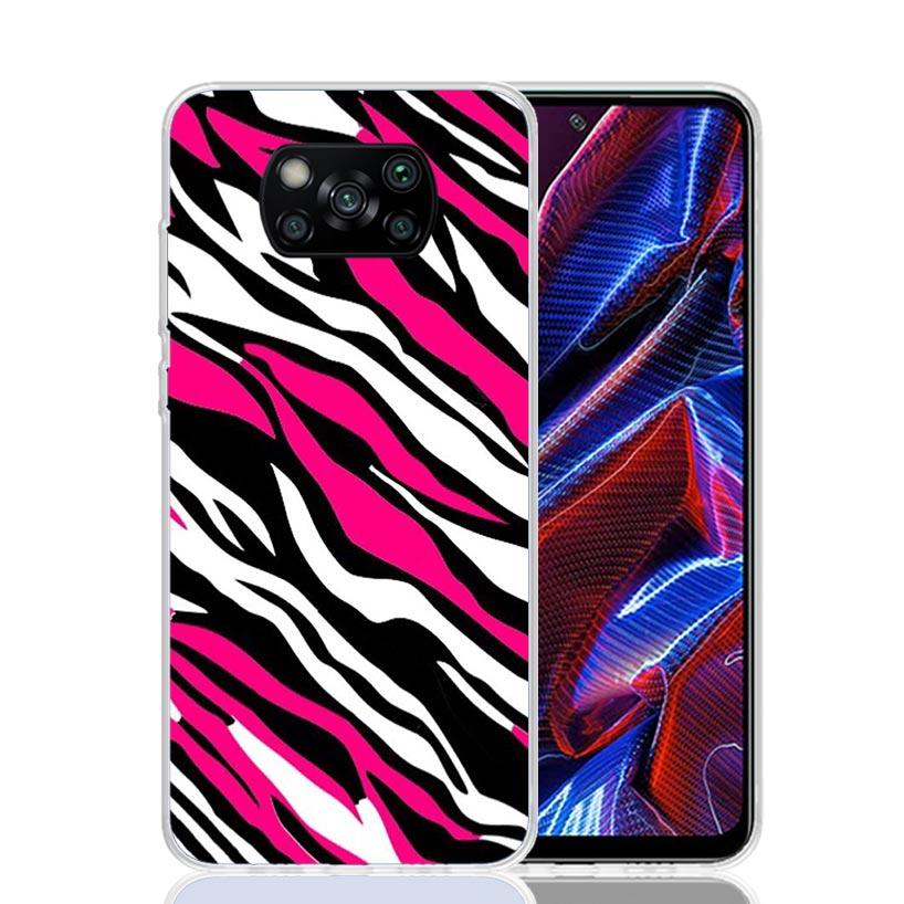Zebra Stripe Black White Case Phone Cover for Xiaomi Redmi Note 10 9 9S 8 8T 7 5 Pro Mi 12T 11T 10T 9T 12 11 Lite A3 A2 Trend Fu