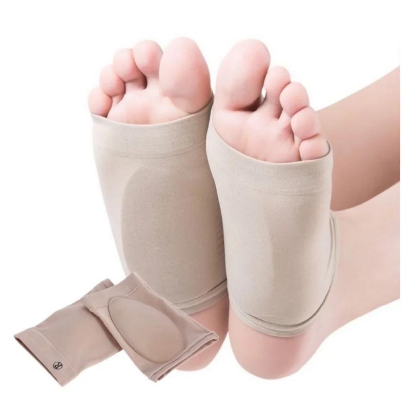 Arch Support Sleeve Cushion Plantar Fasciitis Foot Arch Orthotic Tool Heel Elastic Bandage Flat Feet Orthopedic Pad Foot Care