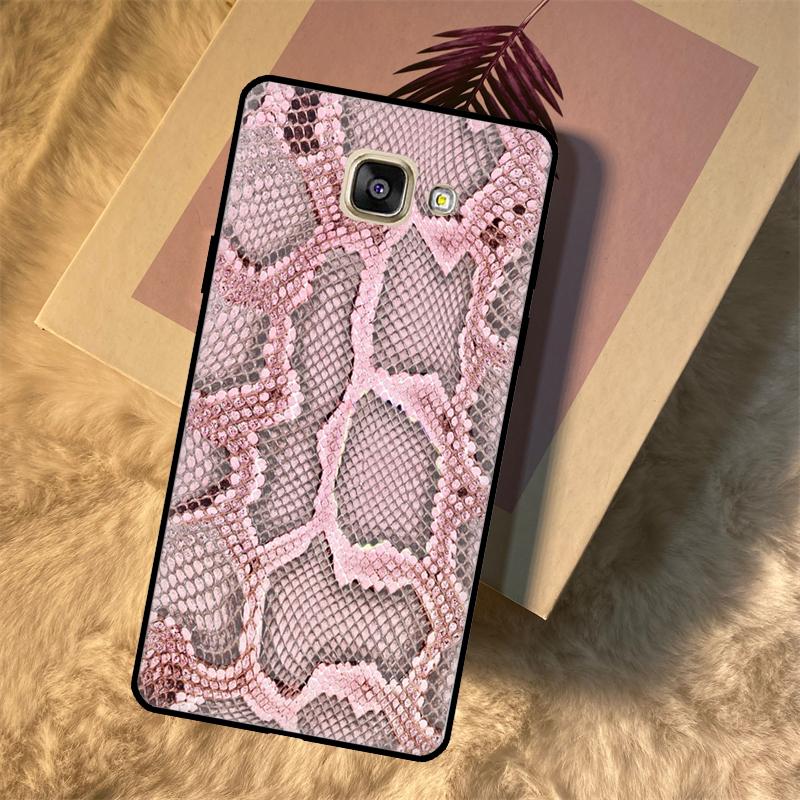 Snake Skin Print Case For Samsung Galaxy M23 M13 M16 M11 M21 M31 M20 M54 M14 M34 M52 M32 M12 M36 M56 M15 M55