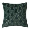Plush Decorative Cushion Cover Soft Home Decor Christmas Living Room Sofa Throw Pillow Cover Red Embroidered Pillowcase 45×45cm