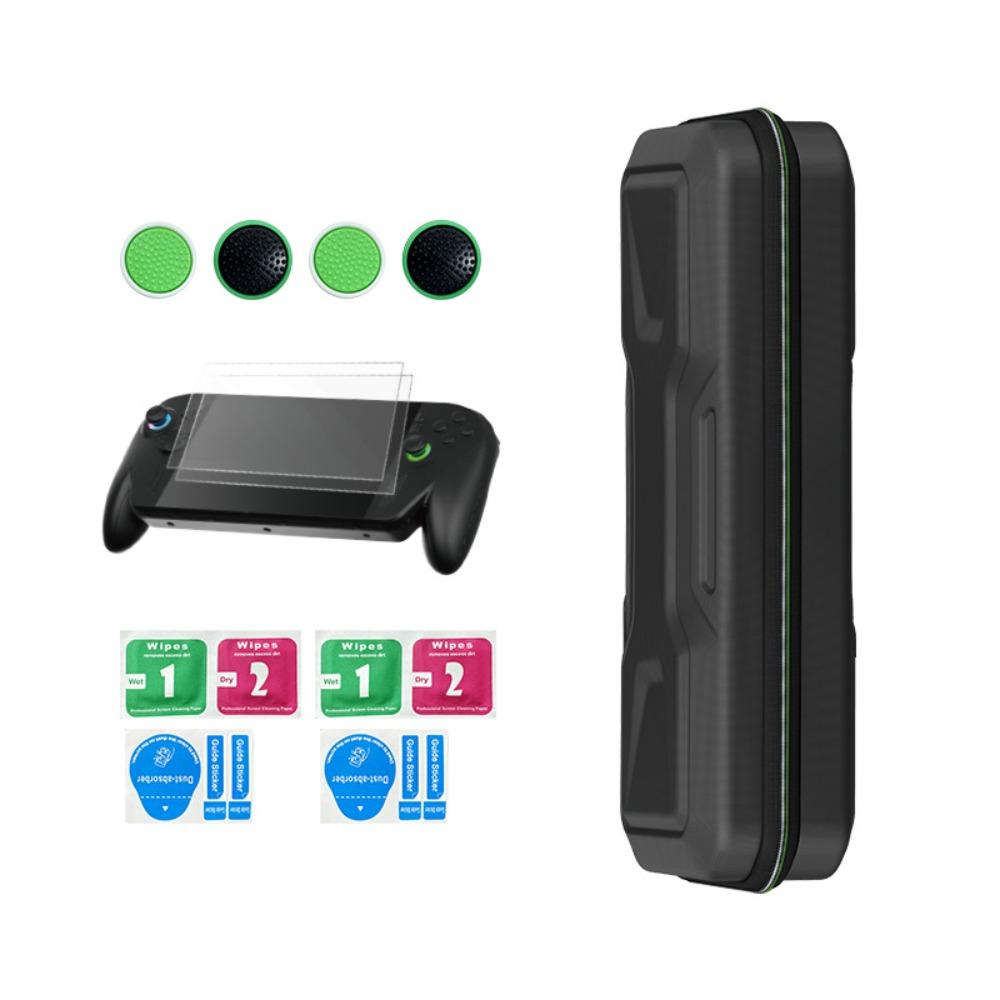 

EVA Handheld Game Console Cover Play Stand Wear Resistant Carrying Case Hard Anti Scratch Protective Box for ROG Xbox ally X темно-синий