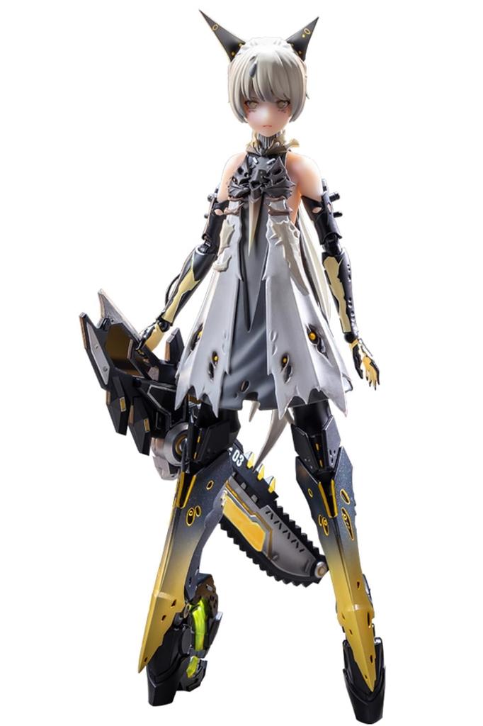 HiPlay AniMester Scale Nuclear Gold Heavy Construction Senso Permish Nanami Pulse Shining Shooting Star Movable Action Figure with Accessories Full