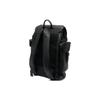 COACH Hitch 31 drawstring and buckle closure logo embossed cow leather backpack backpack large size men's black