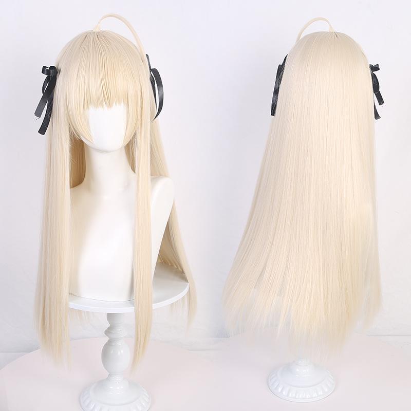 [Ling Qi] Yosuga No Sora (Altered Realm) Sora Kasugano Cosplay Wig with Tied Twin Tails