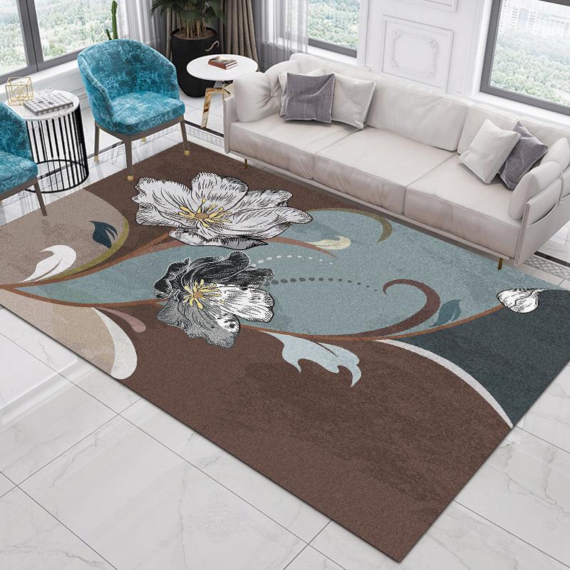 Nordic Ethnic Style Carpet Living Room Bedroom Sofa Coffee Table Tatami Bohemian Home Carpet
