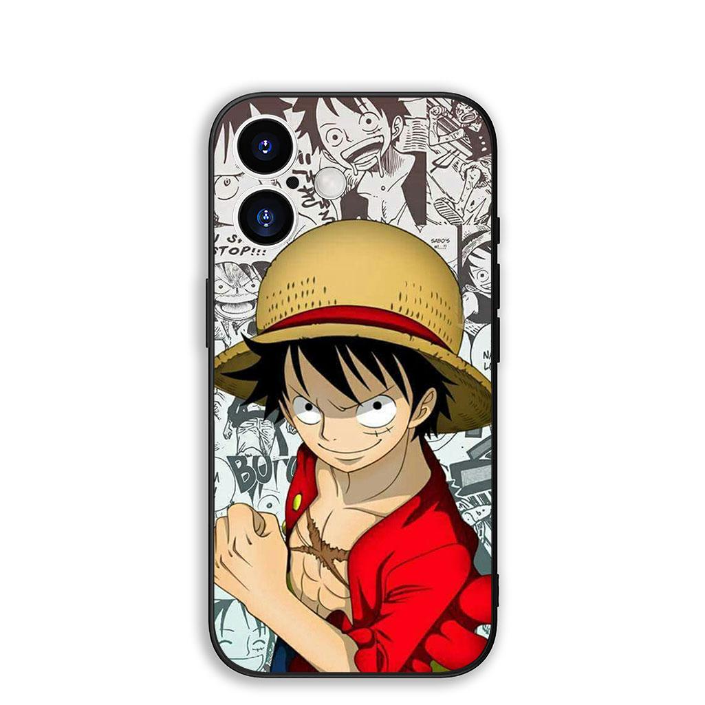 

Cover for Samsung Galaxy S22 S21 S20 Fe Ultra S9 Plus + A13 A22 M21 M31 M55 M15 Phone Case One Pieces Luffy Roronoa Zoro Sanji Galaxy S21
