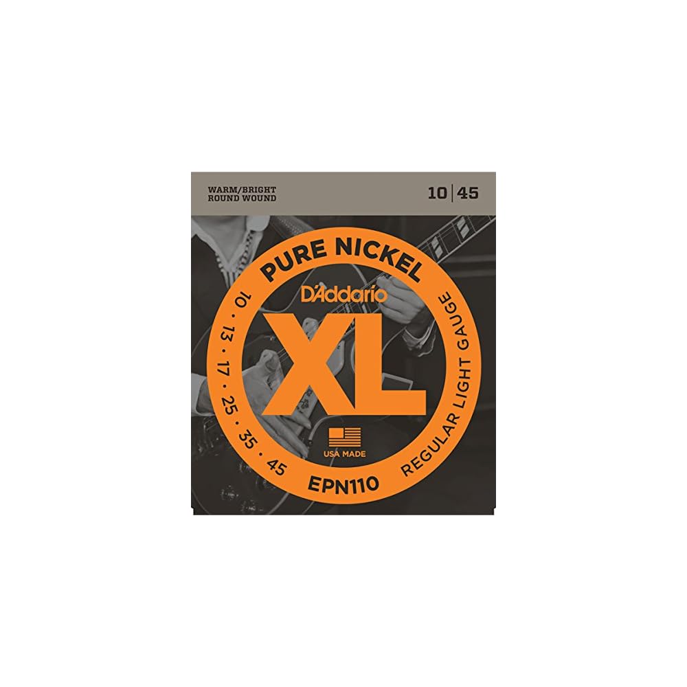 D Addario EPN110 Никель Regular Light (10-45) Струны для электрогитары EPN-110 [Оригинальный отечественный продукт]