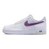 Nike Air Force 1 07 Embossed Hoops - Lakers Men Sneakers White Bold-Berry Speed-Yellow FJ4209-100