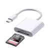 OEM Logo Type C Factory Direct Supply Type C External OTG Card Reader USB 2.0 Port TF SD Card Reader USB Hub USB