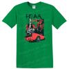 Red Sports Car Urban Scene T Shirt Graphic Vintage Cool Tee Design Art
