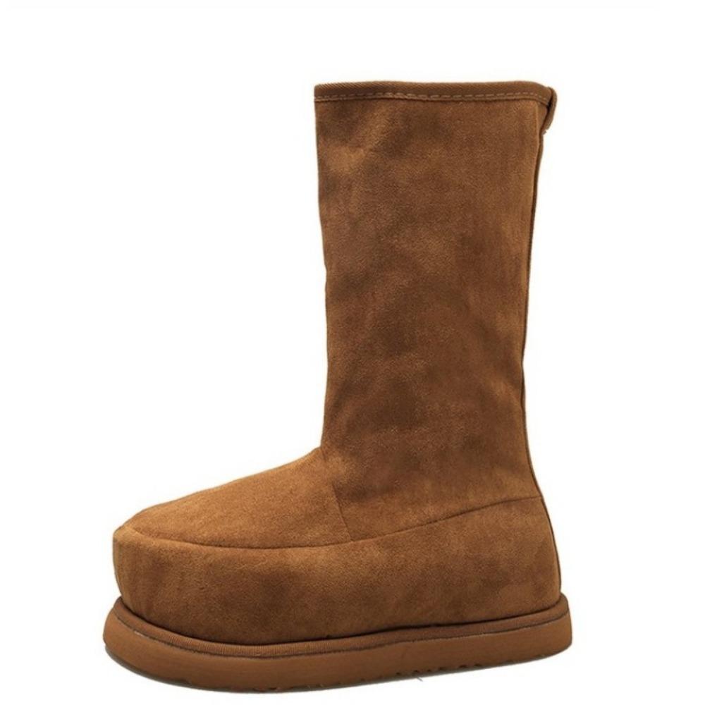 Women's Ultra-thick-soled Snow Boots with Built-in Height Increase