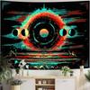 Cyberwind Time Space Vortex Digital printing polyester wall hanging tapestry decorative Living bedrooms Office background gift