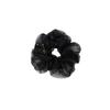 LILYKORI [New Color]Black Hair Scrunchie With Pearl
