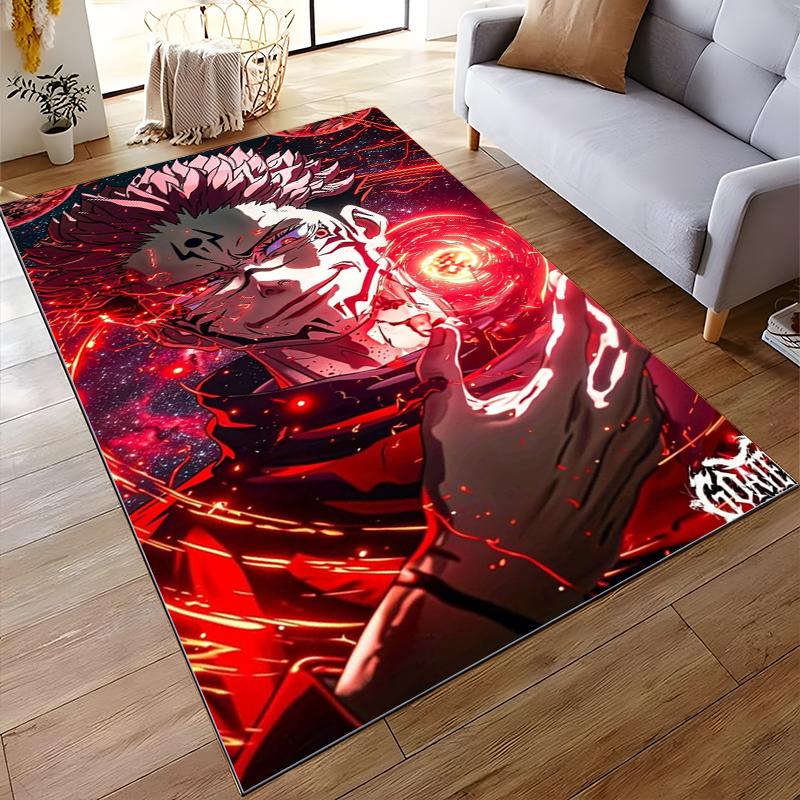 Cosmic Aesthetic Rug Featuring Charismatic Character Suitable for use as an anti-slip game mat for living room and bedroom sofas