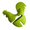 Kitchen Rooster Pot Clip Soft Elastic Silicone Rooster Kitchen Accessories Clip for Home