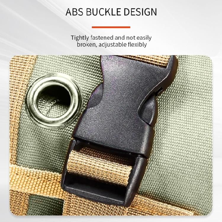 Electricians Wrench Tool Bag Roll Up Bag Wrench Roll Up Pouches Bag with 4Pocket