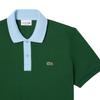 Lacoste Polo da uomo con colletto a contrasto
