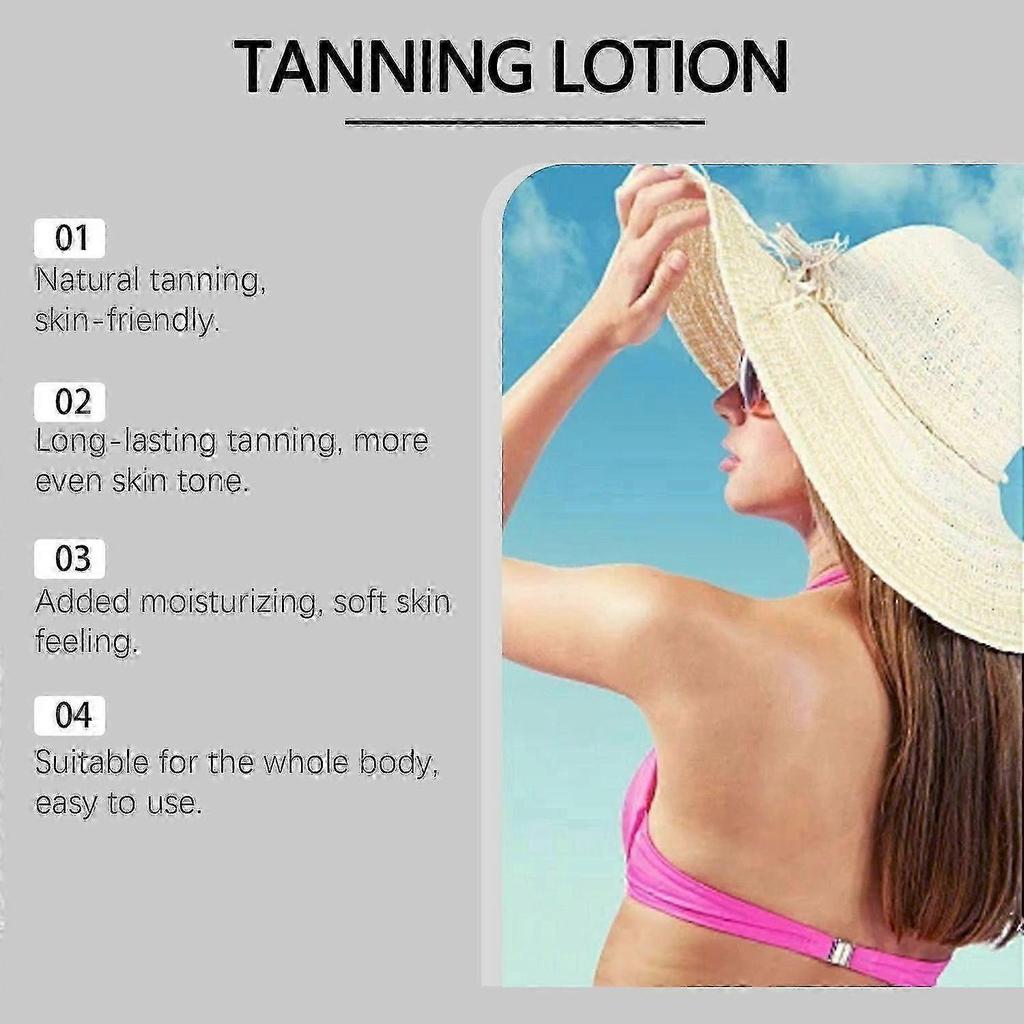 1-3X Extreme Dark Tanning Lotion Accelerator for Indoor Tanning Beds & Outdoor Sun Tan with Bronzer To Get Dark Fast Tan, Bronzing Tanning Lotion