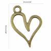 1/2/10/20 Pack Heart Pendant Jewelry Making Accessories Metal DIY Findings Necklace Bracelet Supplies for Making Jewelry