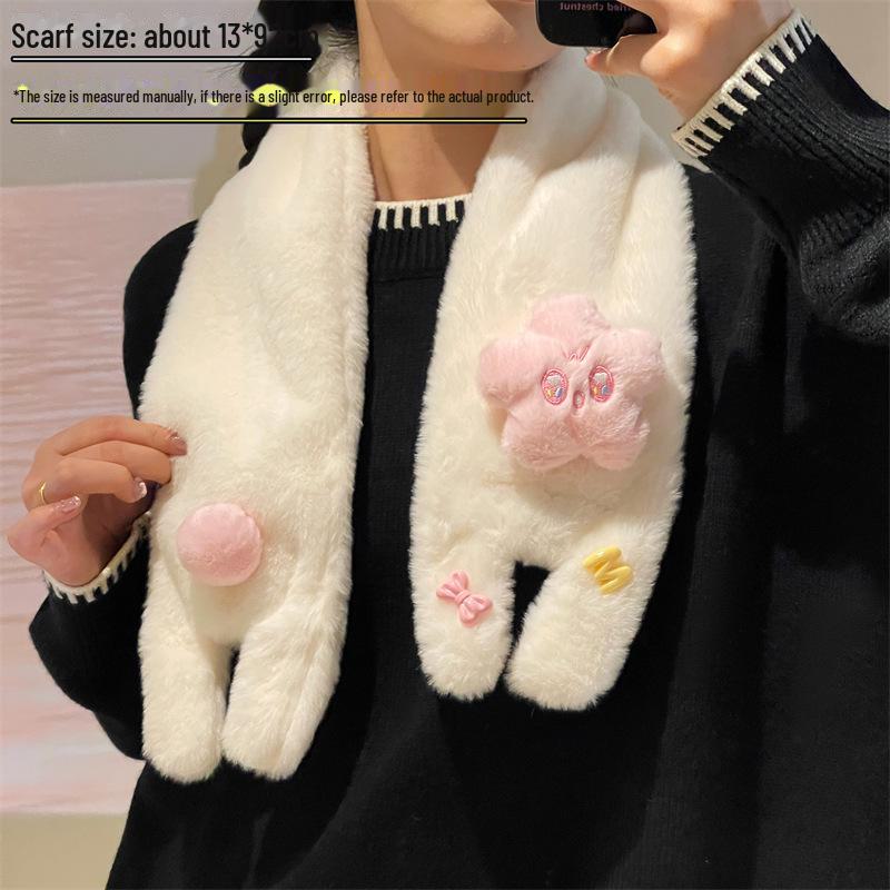 

Женские зимние перчатки 2024 года из плюша: Плотная, теплая, симпатичная, ветрозащитная и морозостойкая, с воротником-стойкой для верховой езды и студентов.