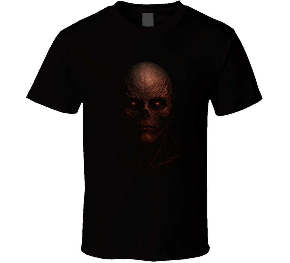 Vecna Big Face Silhouette Fan Gift Idea V2 T Shirt Unisex T-Shirt XL