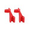 2 Pcs Convertible Top Actuator Clips Holder Compatible with Pontiac Solstice 2006-2010, Saturn Sky 2007-2010(RED)