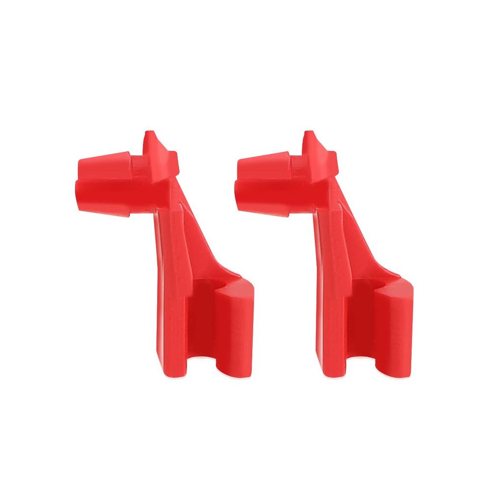 2 Pcs Convertible Top Actuator Clips Holder Compatible with Pontiac Solstice 2006-2010, Saturn Sky 2007-2010(RED)