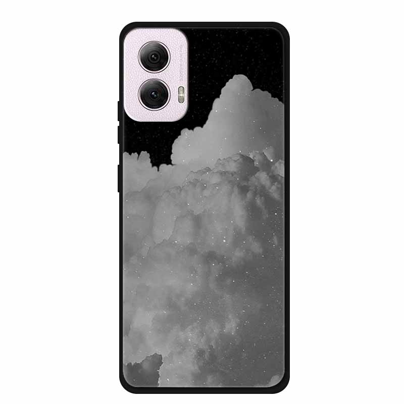 For Moto G Power 2024 Case TPU Animals Soft Silicone Phone Cases For Motorola G Power 2024 5G Wolf Protector Original Back Cover