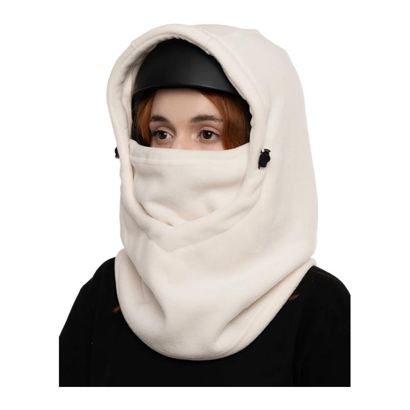 Ski Helmet Cover, Windproof Mask, Hat Cover, Ear Protector, Integrated Cover, Hat Thickened To Keep Warm, Autumn and Winter Cycling Head Cover