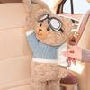 Soft Tissue Box Short Plush Bear Shape Multi-functional Storage Bag Cute Car Paper Box  Office