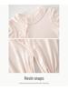 Lace Collar Romper for Newborn Girls - Summer Long Sleeve Pajamas for Air Conditioned Rooms