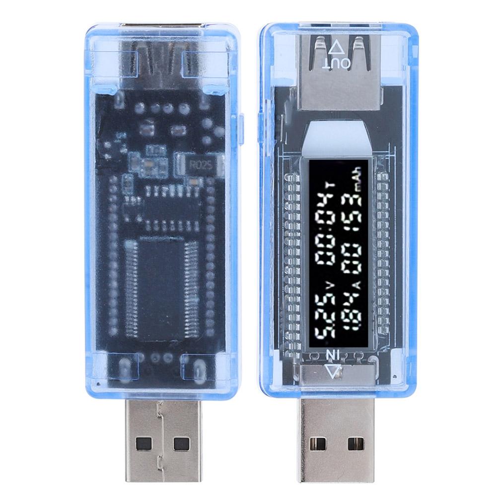LCD USB Detector Voltmeter Ammeter Power Capacity Tester Voltage Current Meter
