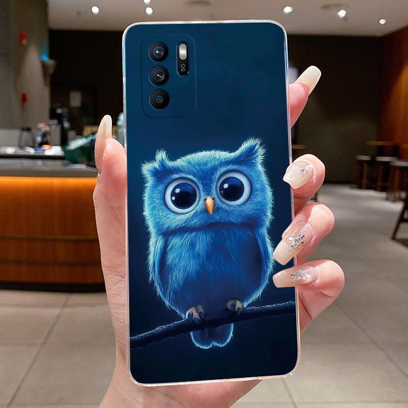 For Oppo Reno6 Z Case CPH2237 Luxury Dragon Cute Cool Boys Girls Transparent TPU Cover For Oppo Reno 6Z 6 Z Reno6Z 5G Phone Case