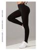 Europäisch-Amerikanisches Nahtloses Yoga-Set mit Hohem Bund: Damen Hüftlift Leggings Yogahose & Sportoberteil