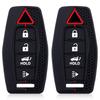 Auto Shell Fob Holder For Mitsubishi Outlander    Silicone Car Key Cover Case Keyless Protector Accessories