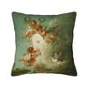 Custom Cute Angels Nordic Throw Pillow Cover Living Room Decoration Aesthetic Renaissance Flowers Cushions for Sofa