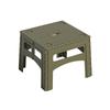 Portable Plastic Folding Table & 2 Stools Set
