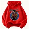 Felpa con cappuccio per bambini Michael Jackson Stampa retrò con lettere e figura Pullover per bambini Ragazzi Ragazze Casual Moda Vintage Felpa
