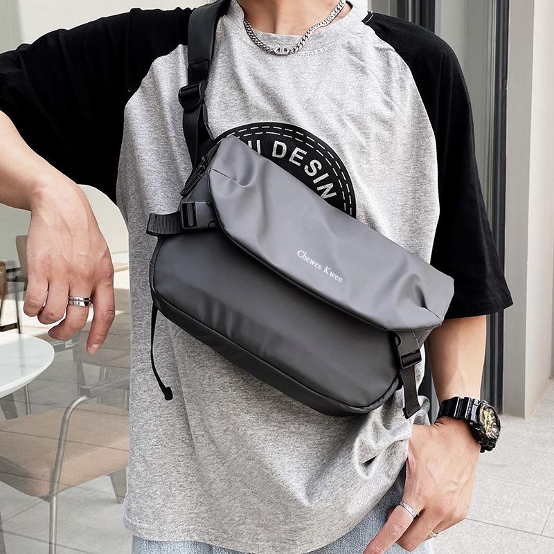 Men's Fashionable Oxford Cloth Crossbody and Shoulder Sling Bag