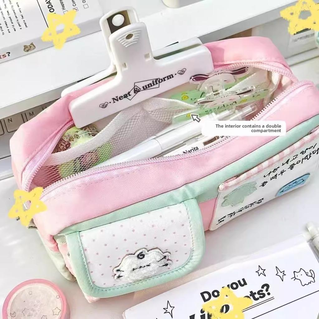Cute Magic Cat Pencil Case High-value Ins Style Student Girl Niche 2026 New Pencil Stationery Box Student Stationery