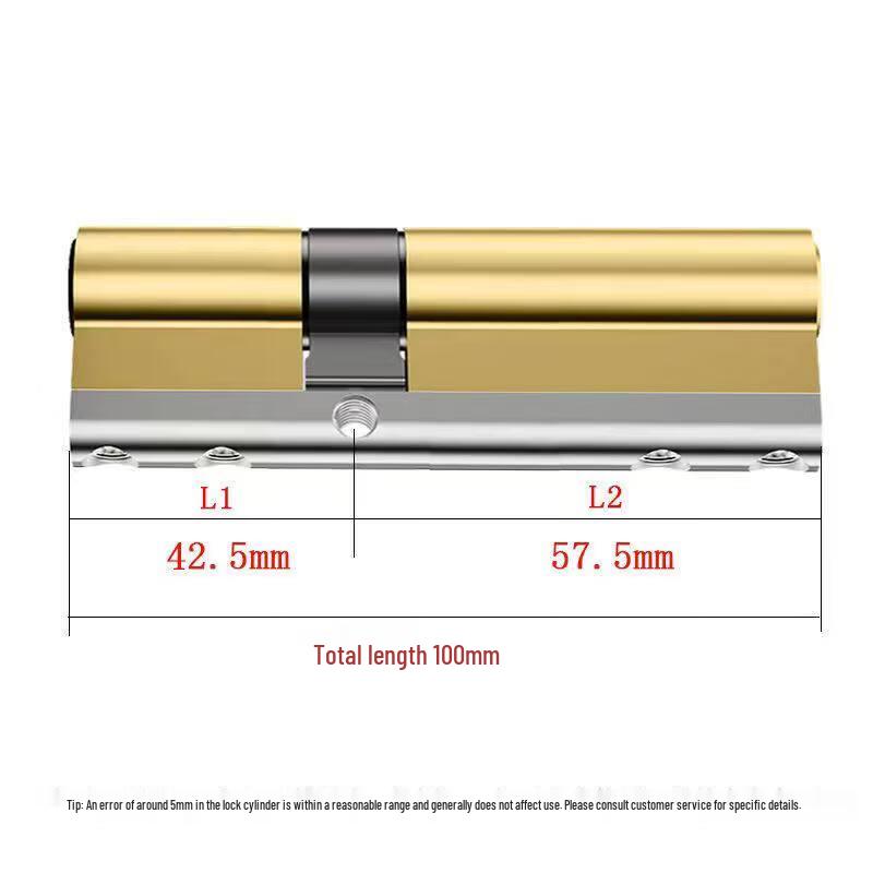 

Universal Anti-theft Copper Door Lock Cylinder
