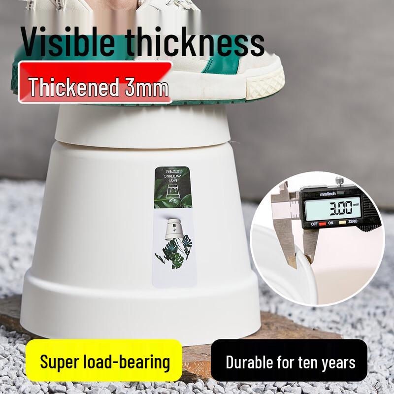 Origin Point Premium Breathable Plastic Planter Pot