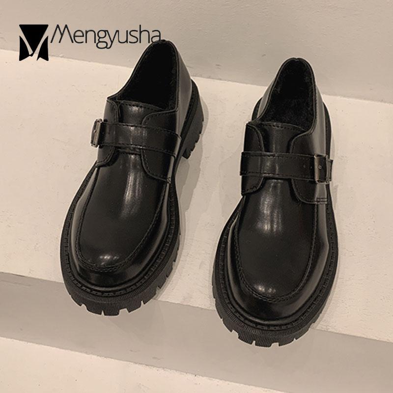 Туфли-оксфорды с металлической пряжкой для женщин — фото 3