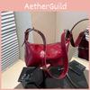Simple Color Solid Women Casual Pu Leather Shoulder Bag For Daily And Commuting