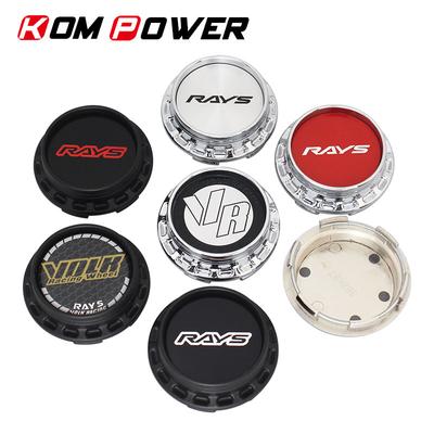 4pz Tappi centrali RAYS per cerchi 67mm diametro esterno/62mm diametro interno Tappi mozzo ruota VOLK RACING coprimozzi accessori per cerchi auto