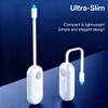 1PC RGB Motion-sensitive Smart Toilet Light, Multi-color Adjustable Bathroom Light, USB Charging, Easy To Install
