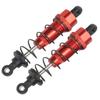 85mm Aluminum Alloy RC Shock Absorber Spring Damper Fit for Traxxas Slash 2WD RC Car PartsRed