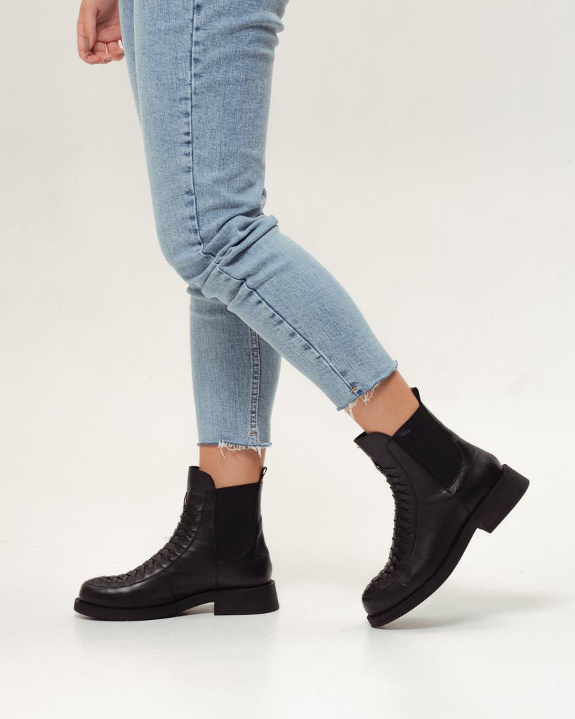 Guero Boots 4893044 36 Black Leather